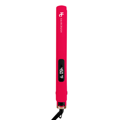 Digital XL MaxLength Titanium Flat Iron - Red