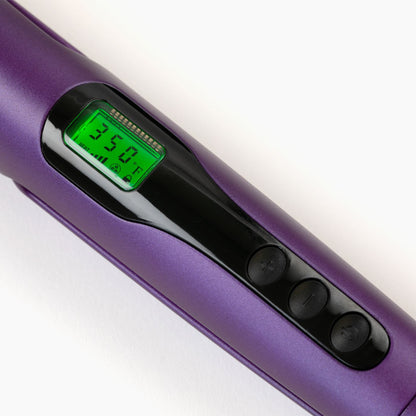 2-in-1 "Twist" Digital Curler & Straightener - Purple