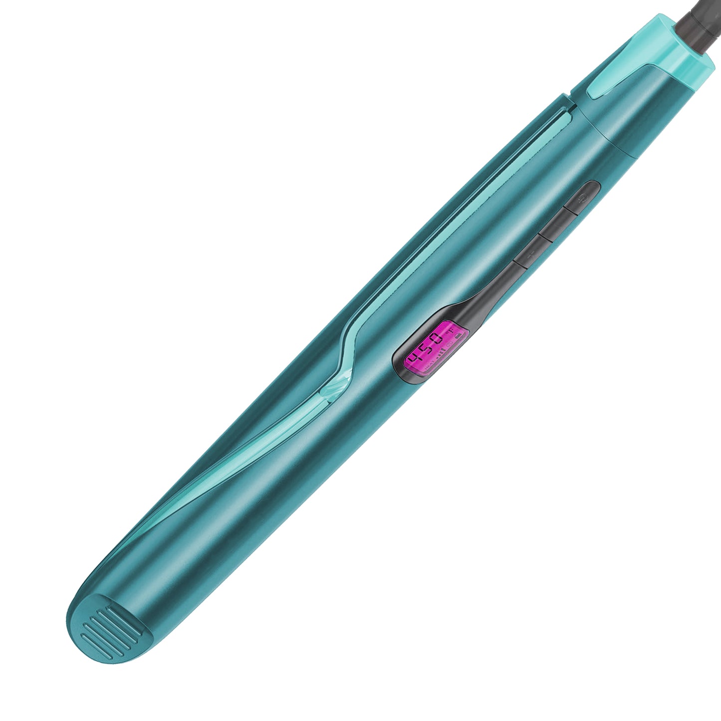 2-in-1 "Twist" Digital Curler & Straightener - Turquoise