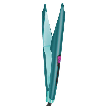 2-in-1 "Twist" Digital Curler & Straightener - Turquoise